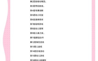 幼儿园课程论核心名词有哪些？