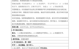 学前班拼音ui教案该怎么设计？