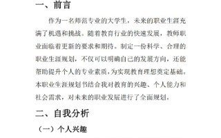 教师职业发展规划前言的核心是什么？