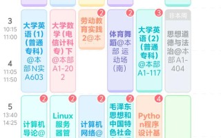 计算机研究生的课程表