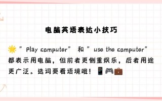 电脑自学英语该从哪开始学？