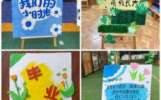 幼儿园学前班毕业展板藏着什么小秘密？
