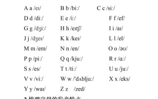 26字母发音怎么学才对？