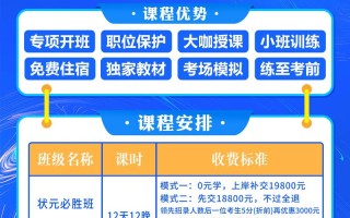 公务员面试课程为何能免费？