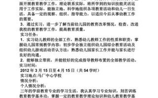 学前教育专业工作计划