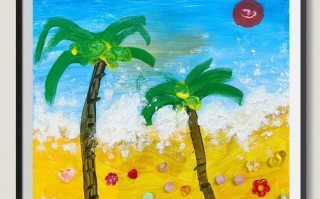 学前班美术沙滩上教案