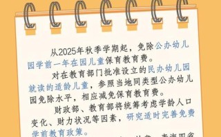 乌鲁木齐学前教育免费政策何时实施？