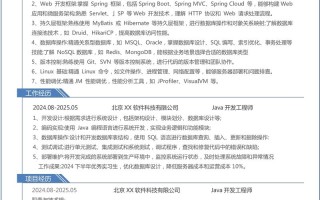 Java自学简历如何写更出彩？