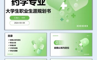 药学职业发展规划PPT模板如何助力职业成长？