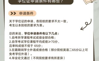 自学考试为何拿不到学位证？