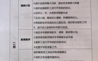 学前班班务计划如何制定更科学有效？
