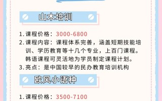 山木培训班课程有哪些？