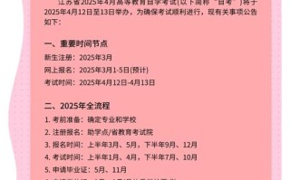 江苏自学考试时间怎么查？