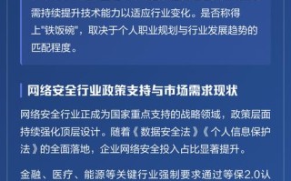 网络安全职业发展前景如何？