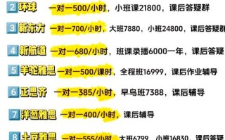 1对1雅思课程价格多少？