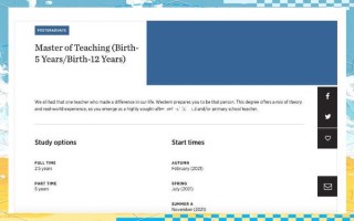 澳洲学前教育专业排名