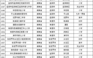 衡阳市小学前10名排名