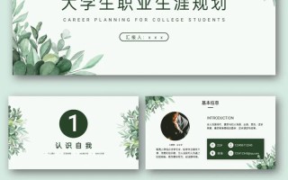 会计职业发展规划PPT模板如何高效应用？