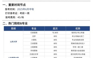 2025自考政策有哪些新变化？