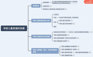 学前儿童思维发展有何特点？
