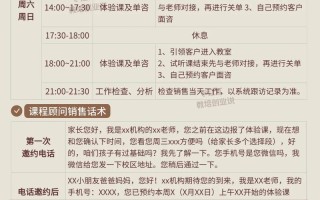 早教课程顾问销售话术