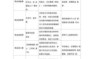 学生职业发展历程该怎么写？