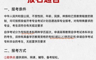 2025上海自考报名条件是什么？