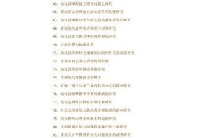 学前教育专业毕业论文选题方向如何确定？