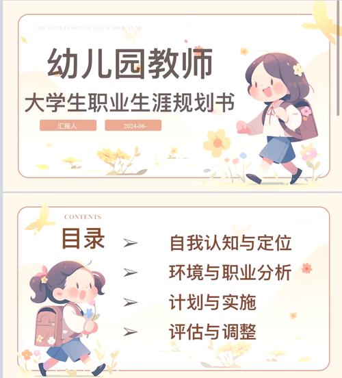 学前教育的职业发展ppt模板-第1张图片-指南针培训网 学前教育的职业发展ppt模板-第1张图片-指南针培训网