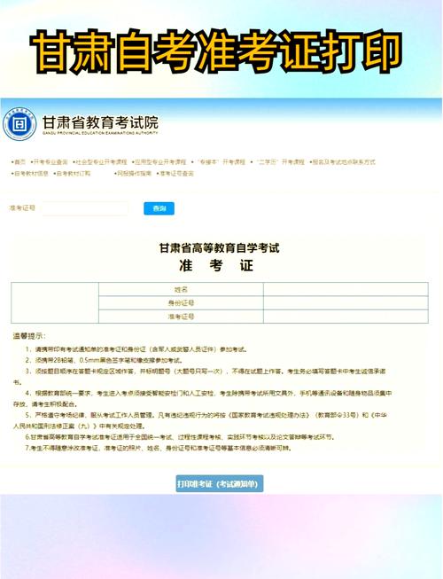 甘肃自考专接本有哪些报考条件与流程？-第1张图片-指南针培训网