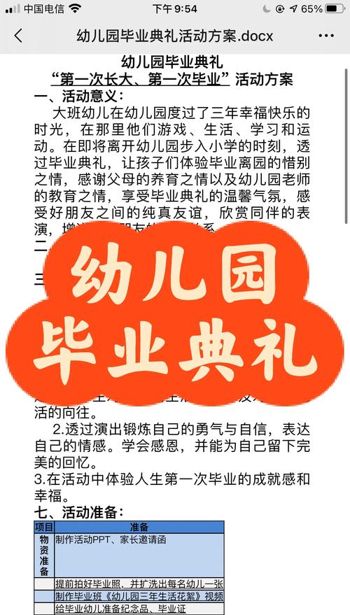 幼儿园学前班毕业典礼流程具体有哪些环节？-第3张图片-指南针培训网