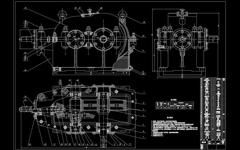 二级圆柱齿轮减速器课程设计-第3张图片-指南针培训网