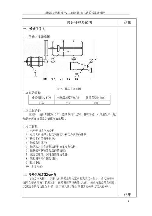 二级圆柱齿轮减速器课程设计-第2张图片-指南针培训网