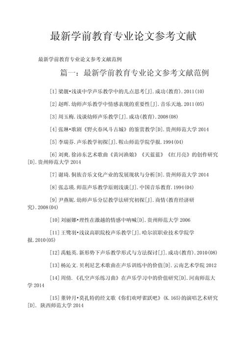 学前教育毕业论文8000字如何高效完成?-第2张图片-指南针培训网 学前教育毕业论文8000字如何高效完成?-第2张图片-指南针培训网
