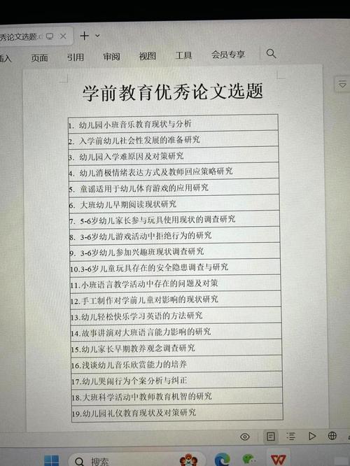 学前教育本科毕业论文选题如何创新？-第1张图片-指南针培训网