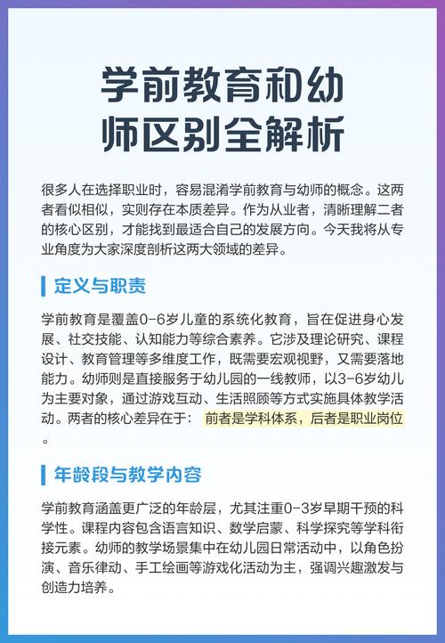 早期教育与学前教育，到底有何不同？-第2张图片-指南针培训网