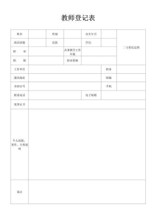 教师职业发展规划备案表有何关键作用？-第3张图片-指南针培训网