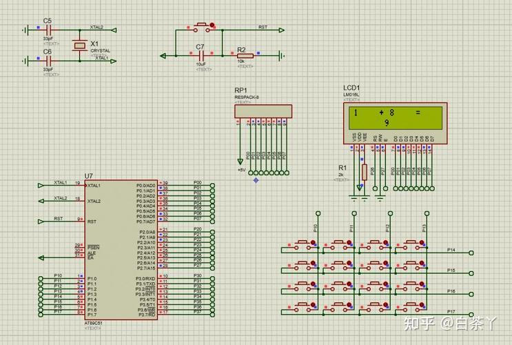 51单片机计算器课程设计如何实现？-第1张图片-指南针培训网