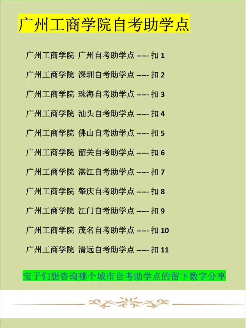 广州自考报名地点在哪？-第1张图片-指南针培训网