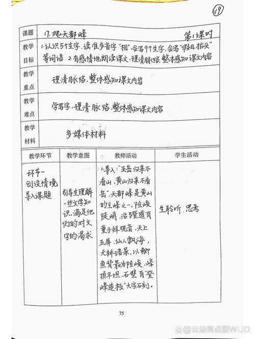 小学四年级地方课程教案怎么设计？-第3张图片-指南针培训网