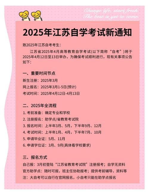 江苏自学考试时间怎么查？-第1张图片-指南针培训网