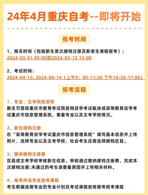 重庆自考时间怎么查？-第2张图片-指南针培训网