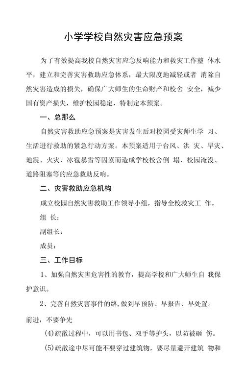 小学开学前防控工作预案-第3张图片-指南针培训网