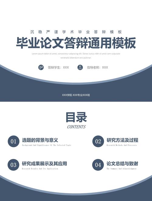 课程设计答辩PPT模板，如何高效匹配专业需求？-第2张图片-指南针培训网