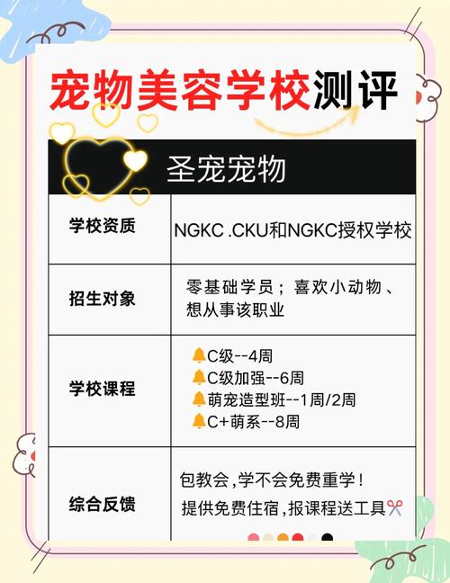 宠物美容培训课程该怎么选？-第3张图片-指南针培训网