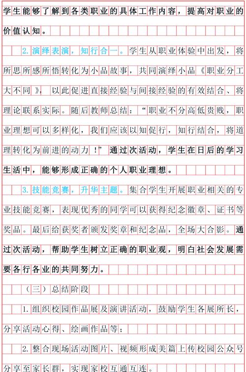 职业发展部活动方案有何亮点与价值？-第3张图片-指南针培训网