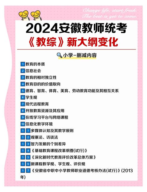 安徽教师编制考试课程-第2张图片-指南针培训网
