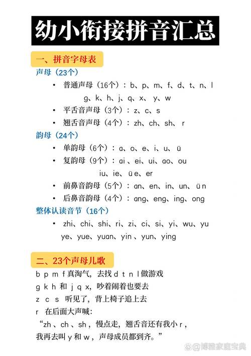 幼小衔接拼音课怎么学才高效？-第2张图片-指南针培训网