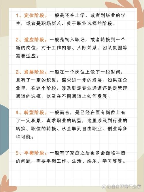 职业生涯发展阶段有哪些阶段？-第2张图片-指南针培训网