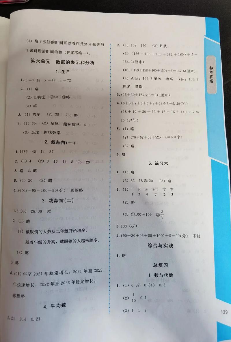 四年级数学新课程答案-第2张图片-指南针培训网